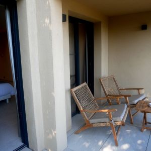 Chambre supérieure avec vue sur la mer de l'Hôtel Balagne